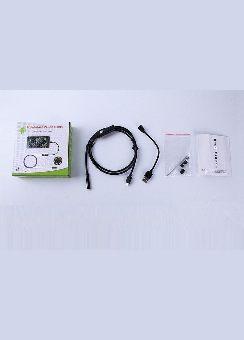 Цифровой эндоскоп CWa 3 в 1 камера micro USB/USB/Type-C 5.5 мм гибкий 5 м (74050518) CAR (330778561)