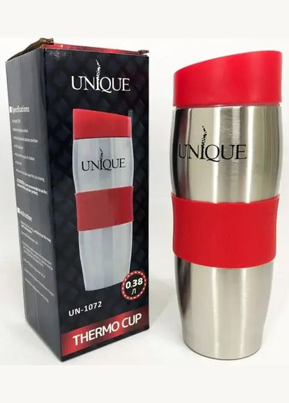 Термокружка для чая и кофе 0.38 л (2075740795) Unique UN-1072 (328261591)