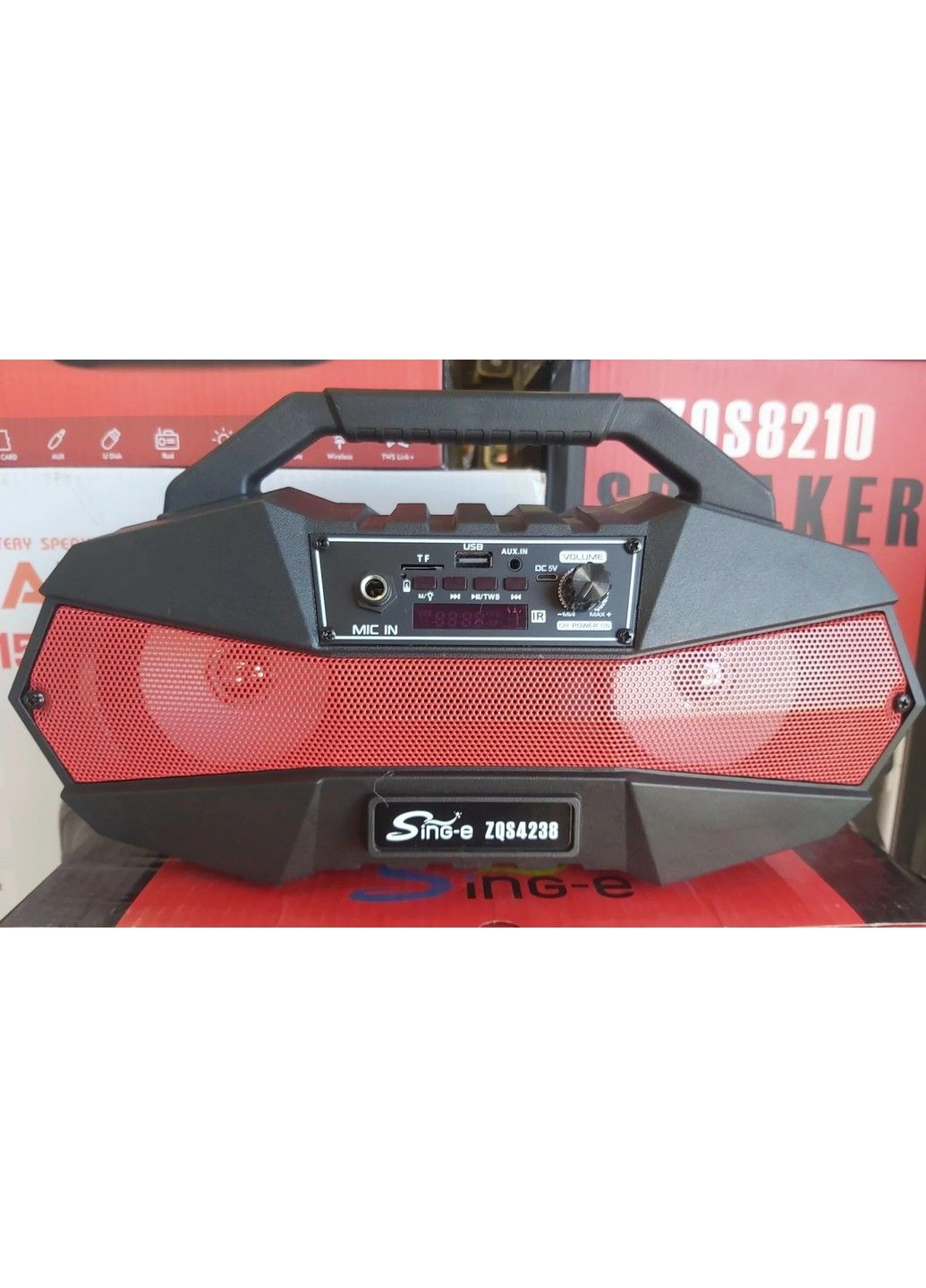 Акустическая система (колонка) ZQS4238 с подсветкой No Brand (332635323)