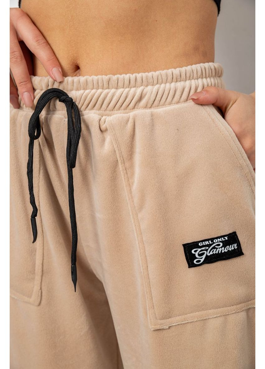 Спортивные штаны женские велюровые на флисе,, 238R58647-1 Anello (332056097)