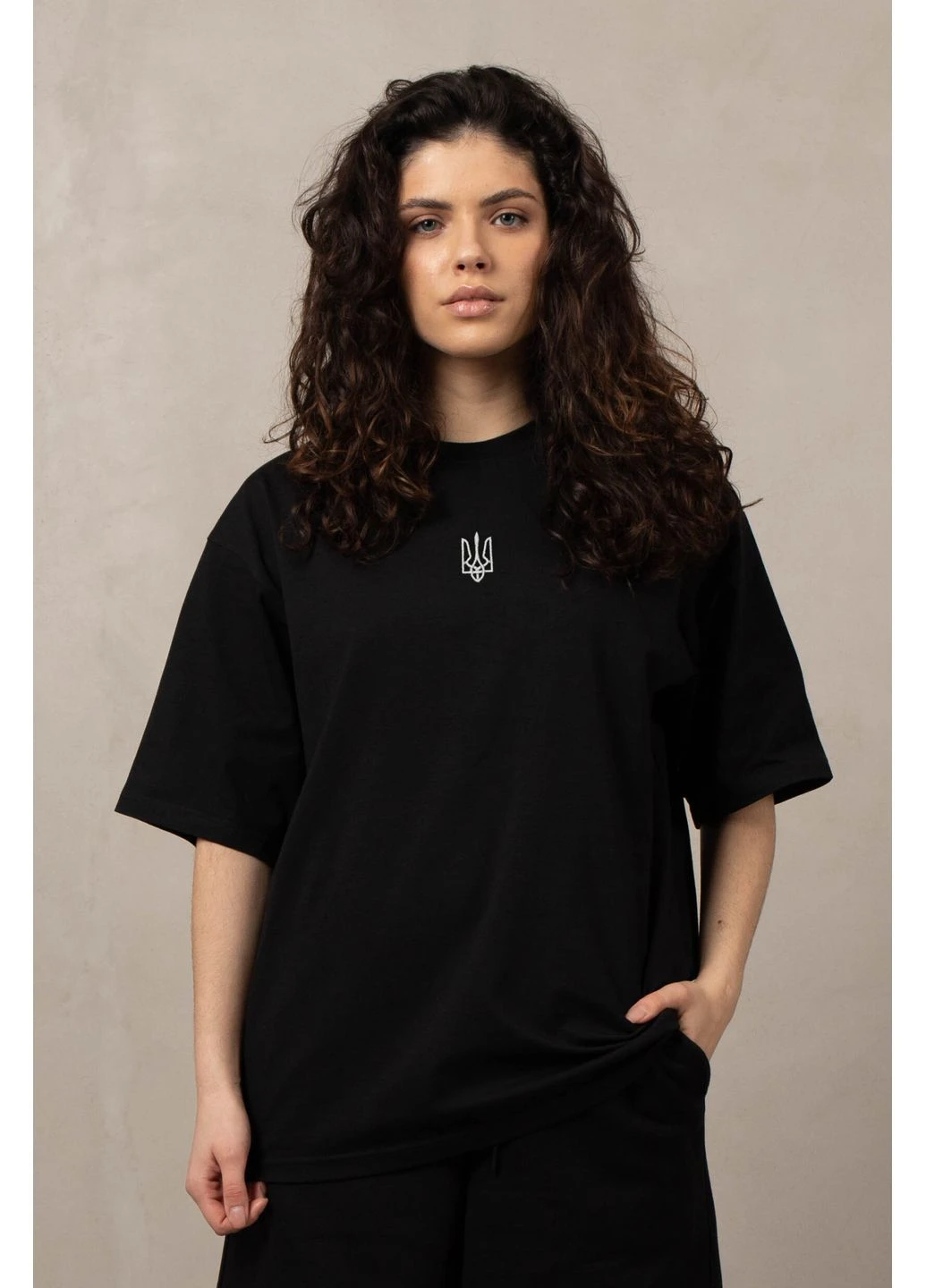 Футболка оверсайз унисекс Тризуб Taboo clothing company (393334847)