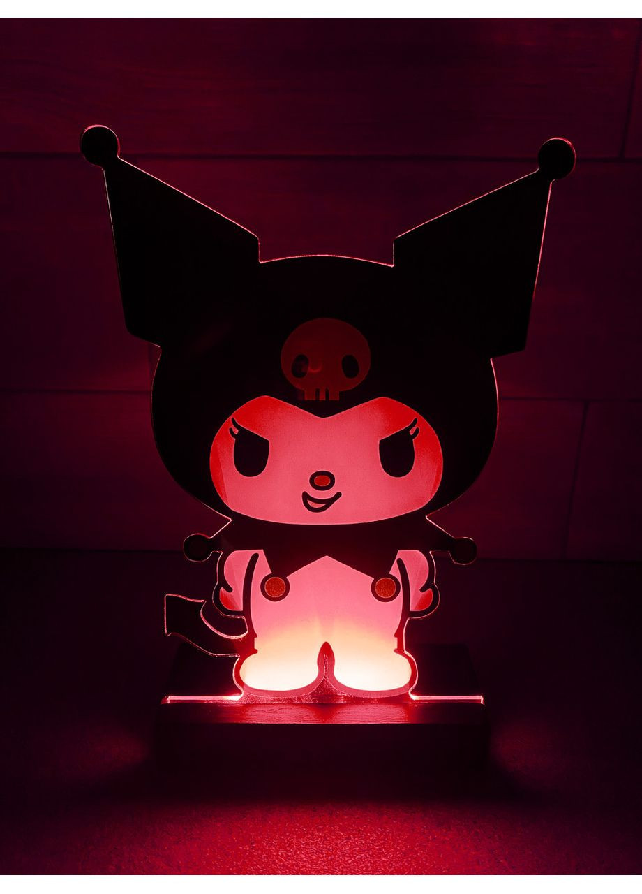 Дитячий нічник з регулюванням світла Куромі на чорній підставці CASE CONTROL (355398030)