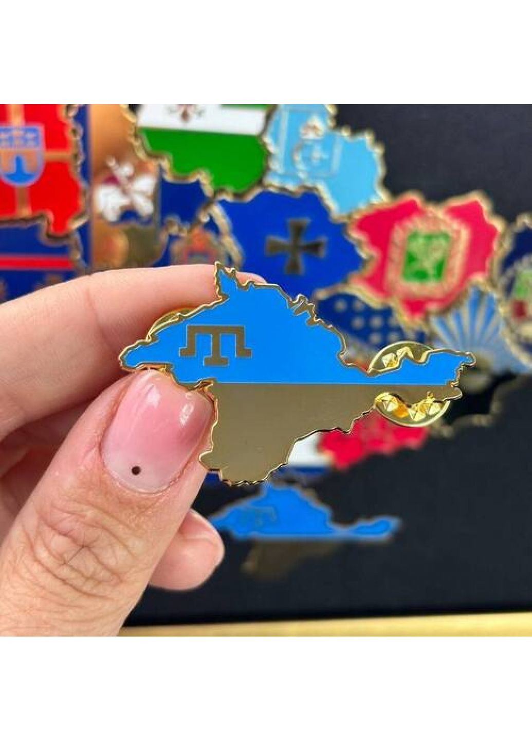 Значок АР Крим (7834) Dobroznak (365246350)