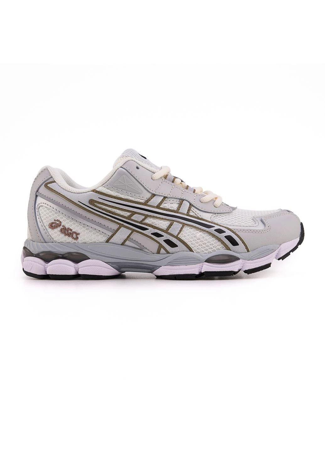 КРОСІВКИ ЖІНОЧІ ASICS GEL-NYC 2055 CREAM PURE SILVER АСІКС ГЕЛЬ НЮК СІРІ No Brand сірі демісезони (392027026)