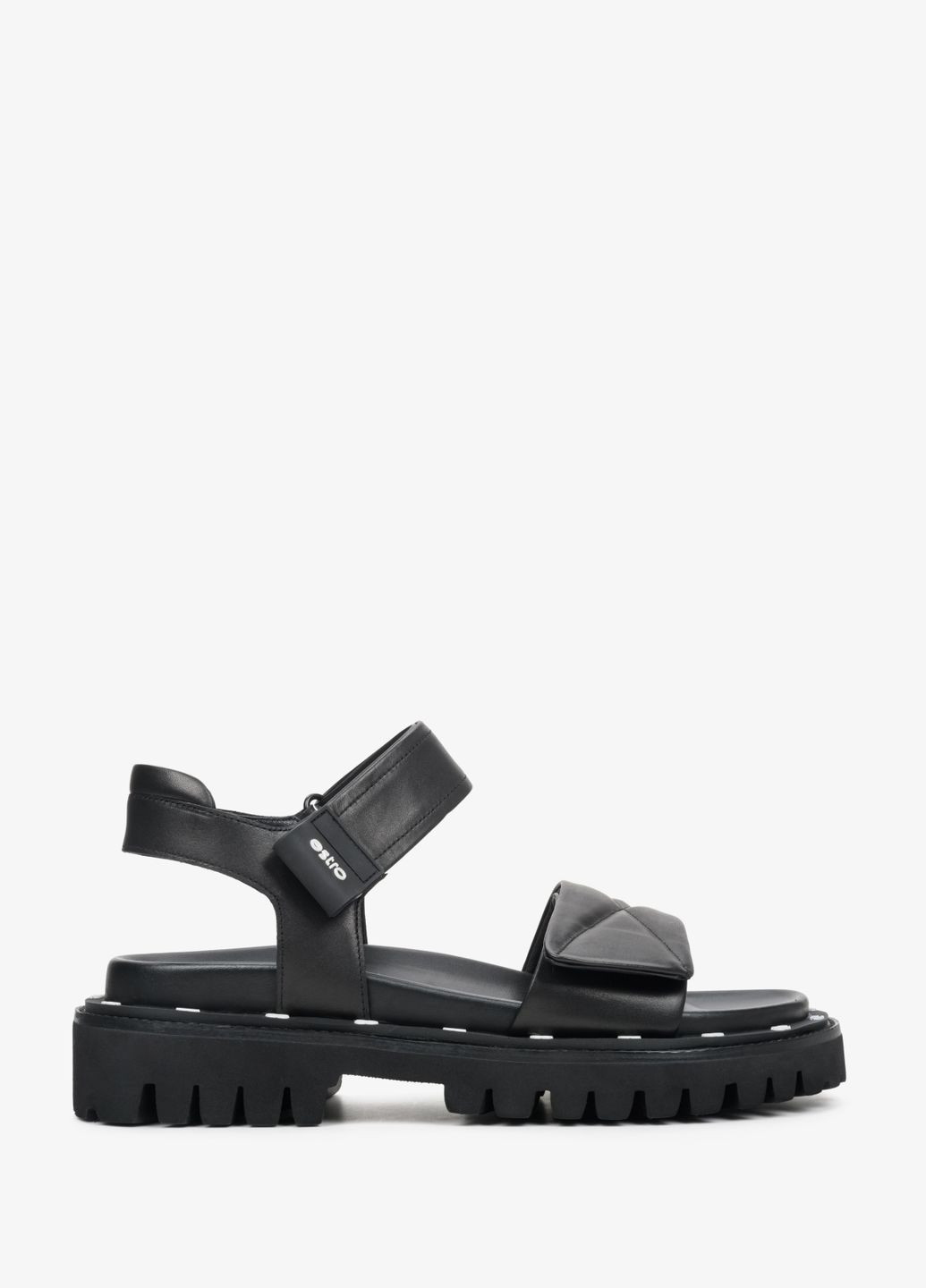Сандалі, колір чорний Estro (299775778)