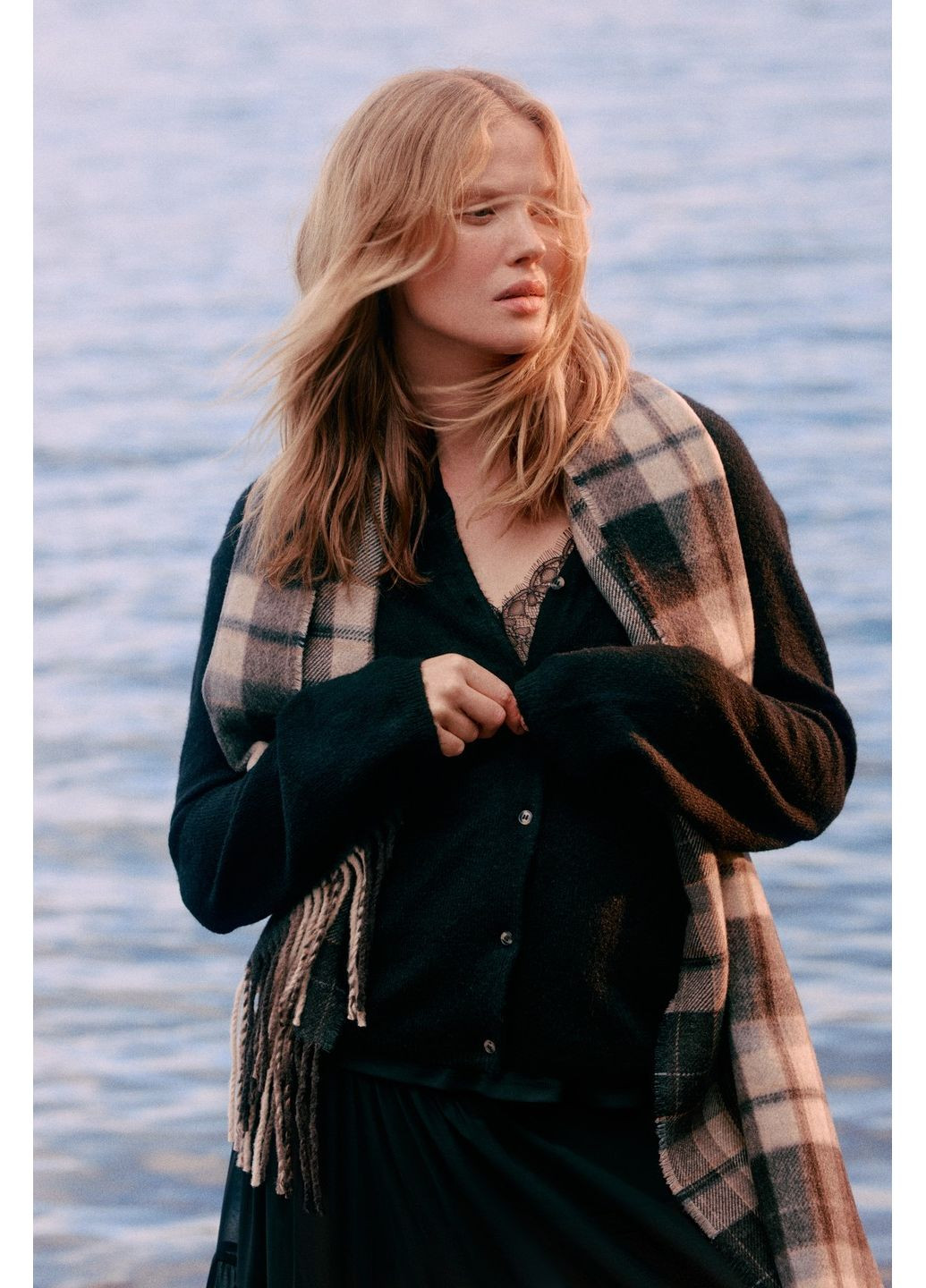 Кардіган на застібці вільного крою H&M (363319205)