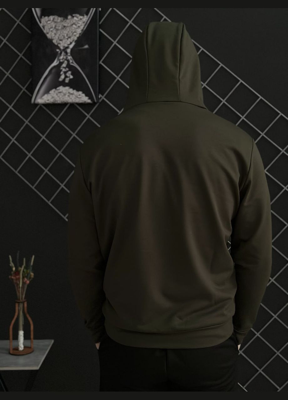 Демисезонная кофта на змейке реплика Adidas (двухнитка) Vakko (293994245)