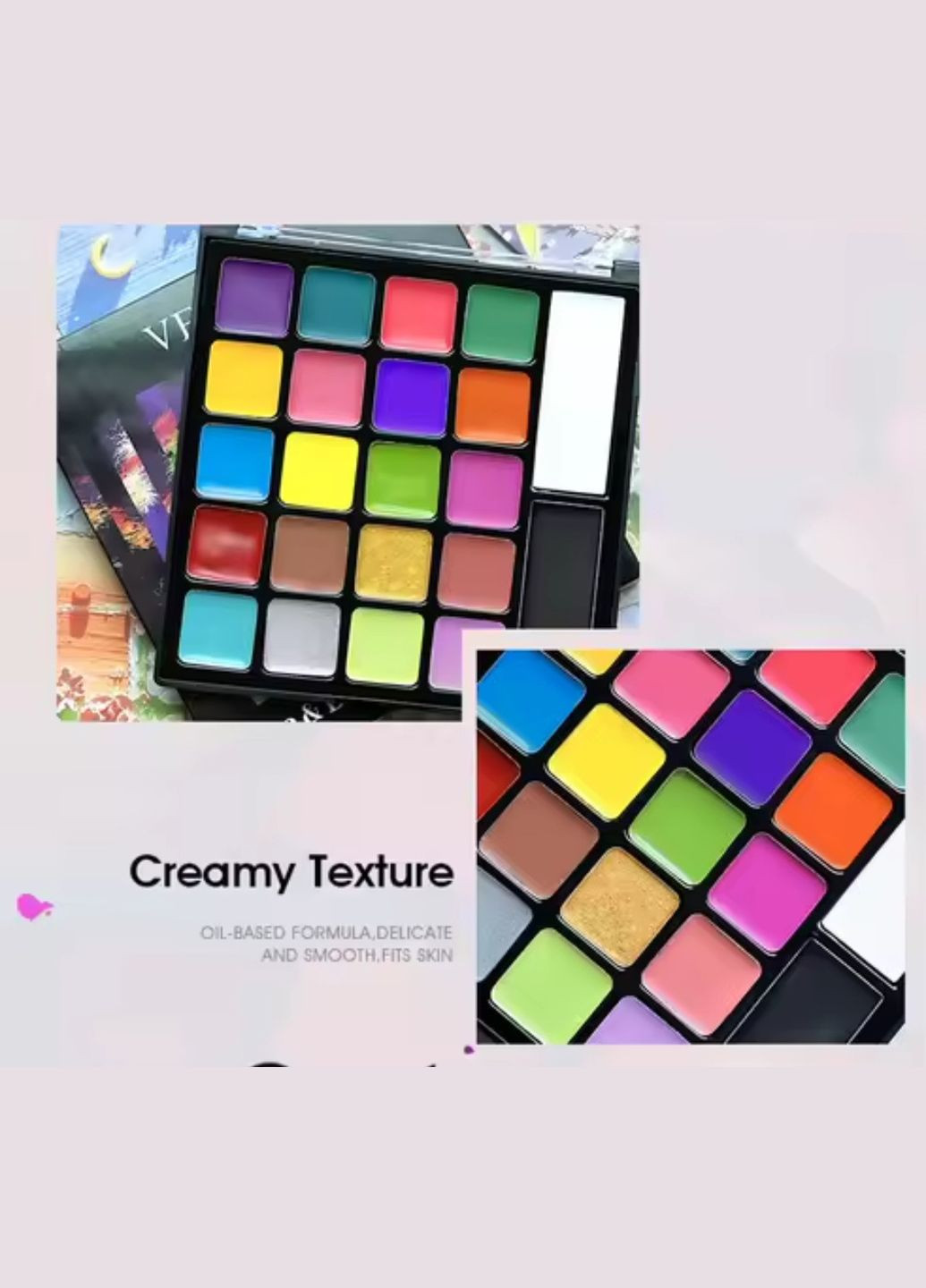 Олійна фарба 22 кольори бодіарт для обличчя Veronni (317050603)