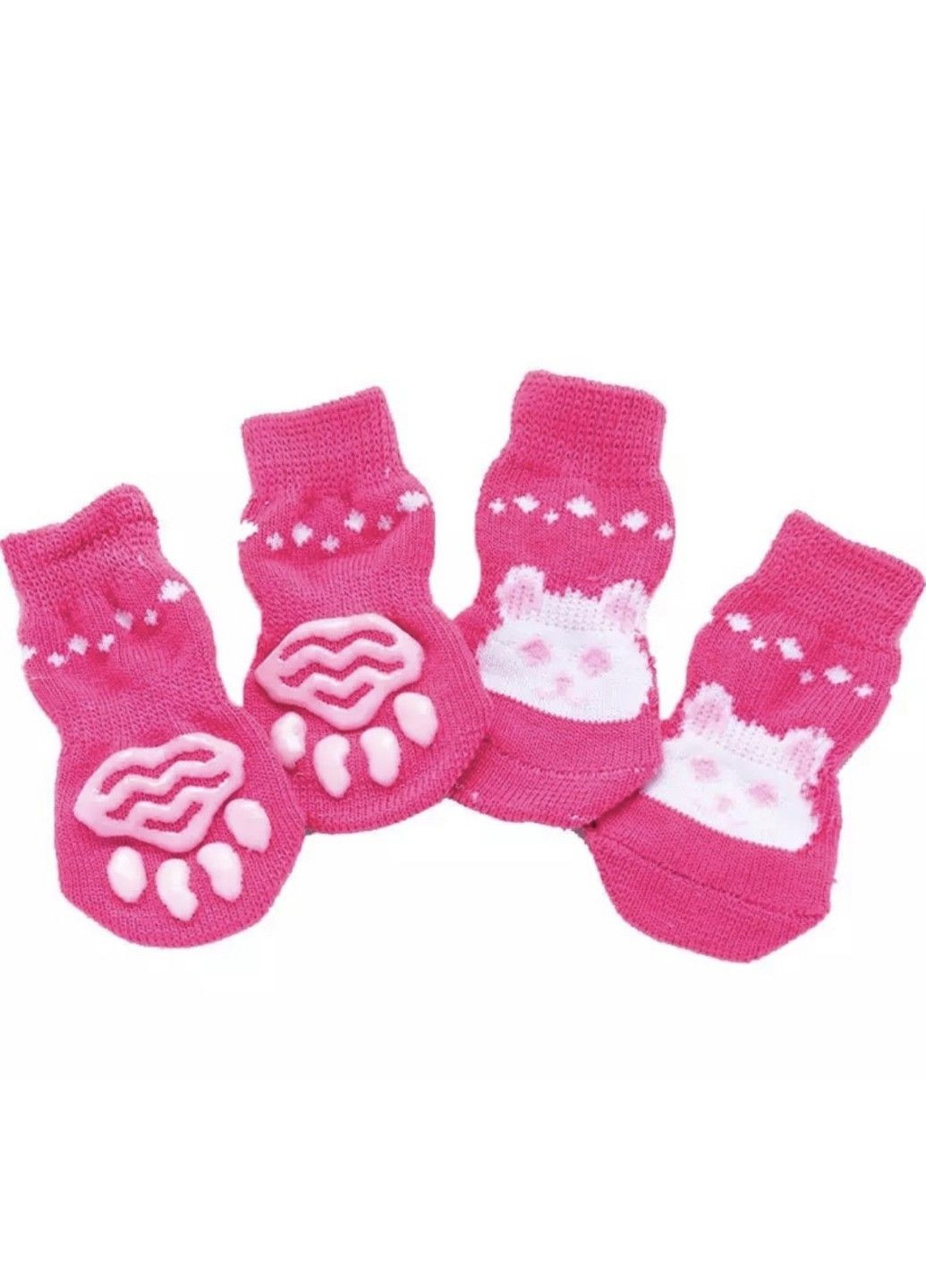 Носки с антискольжением для собак хлопок "Pink Cat" Size S Xtep (320953131)