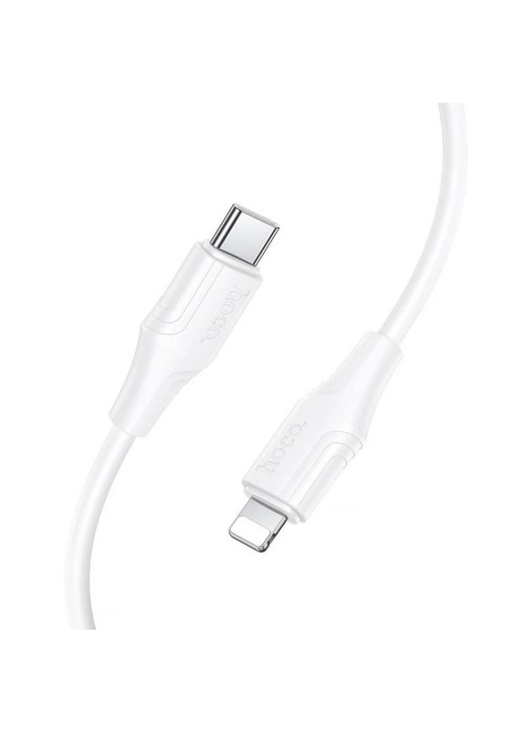 Дата кабель X124 Bien silicone Type-C to Lightning 27W (1m) Hoco (388701351)