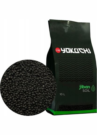 Грунт для аквариума Jiban Soil 25 мм, черный 10л Yokuchi (292115129)
