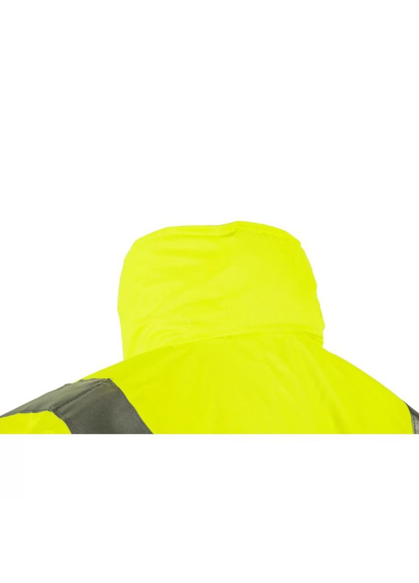 Жовта демісезонна робоча куртка-парка ipswich (, ) утеплена зі світлоповертаючими стрічками (25360) Sizam