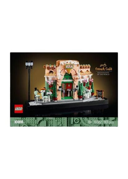 Конструктор Icons Французька кав'ярня, 1101 деталь, від 18 років (10362) Lego (369939079)