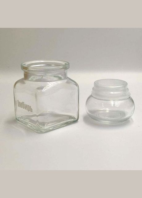 Набір баночок для зберігання спецій, скло 12 шт. No Brand (298794554)