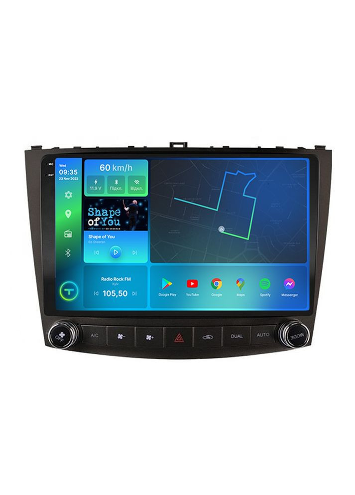 Штатная магнитола 2K Lexus IS250 0513 F108256 4G Carplay DSP DSP Torssen (307089690)