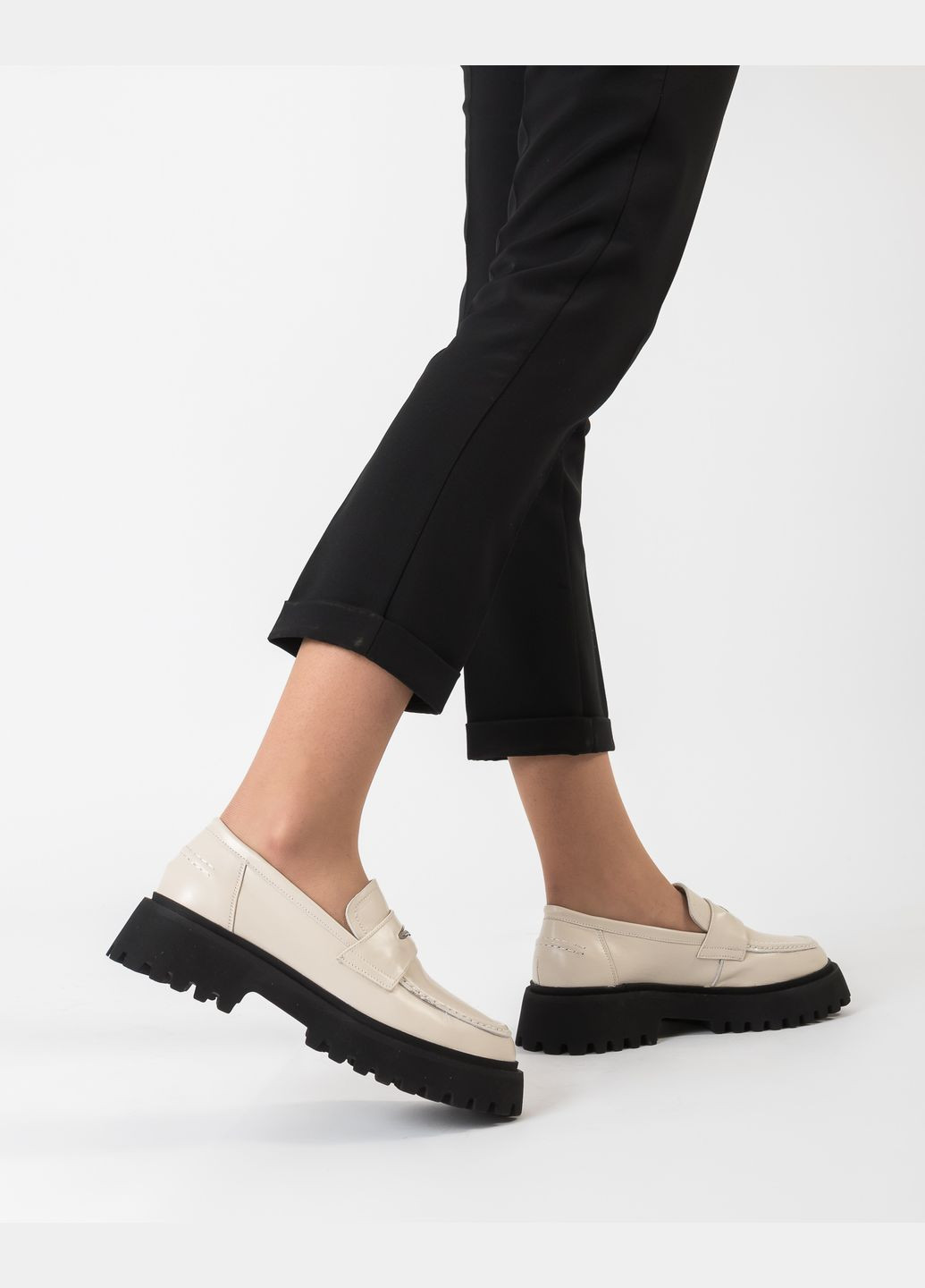 Melanda.M Туфли (2024Т) бежевый з натуральная кожа, — (329826093)