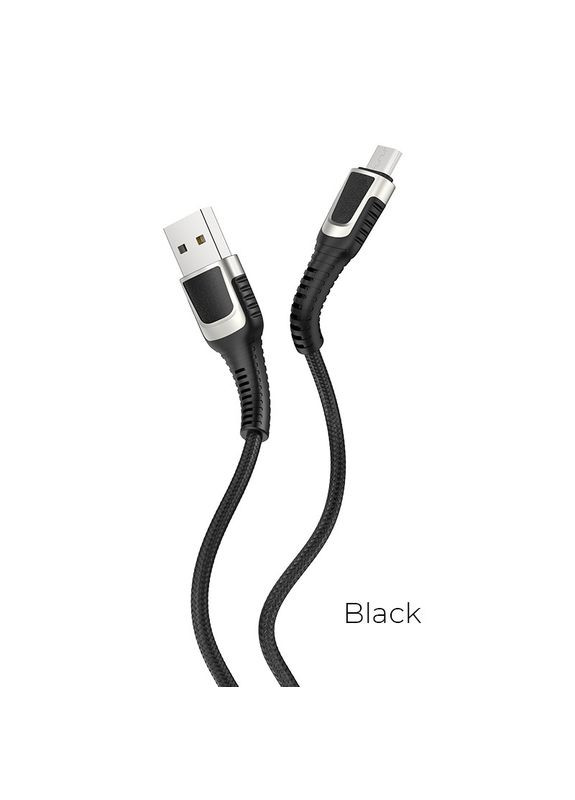 Кабель USB U81 Jazz micro USB Cable Black Hoco (368698224)