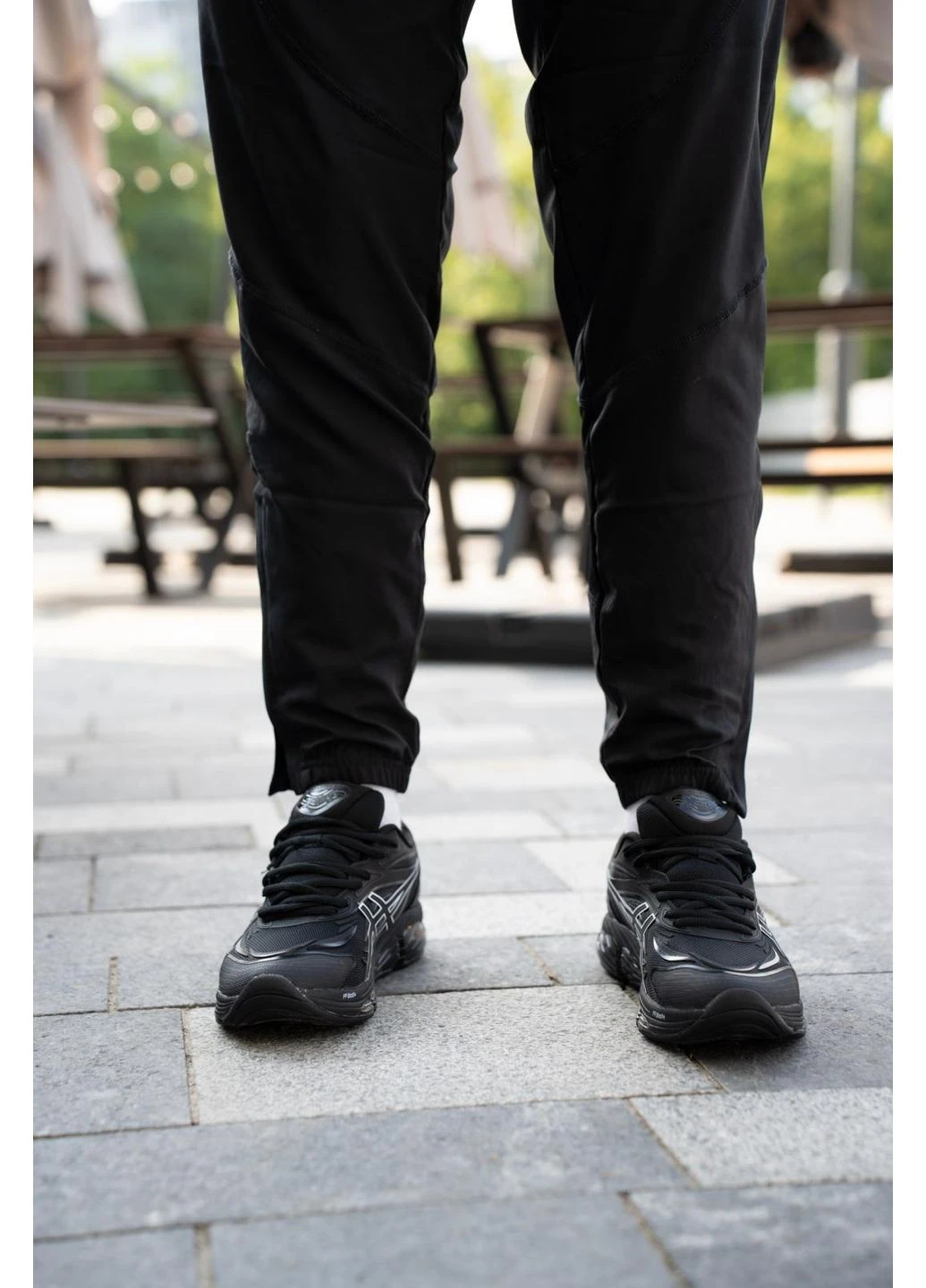 Кроссовки Gel Quantum 360 Black Asics 11559 комбинированные демисезоны (382862984)