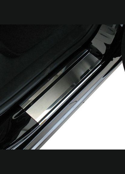 Накладки на пороги Seat Ibiza IV 3D 2008 premium P-SE11 NataNiko (294301641)