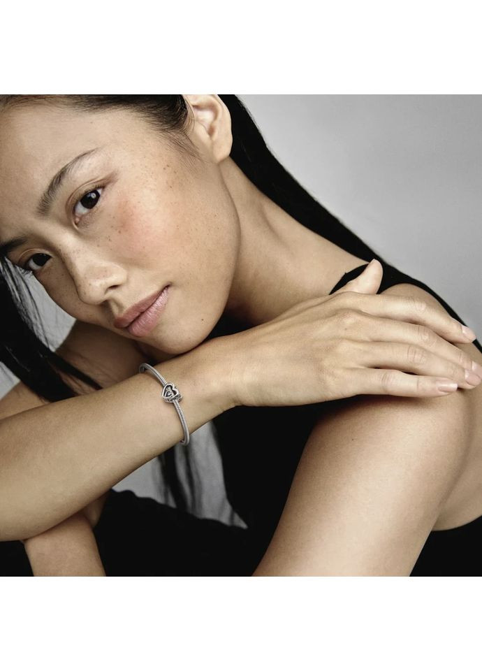 Серебряный Пандора "Бесконечные переплетенные сердца" 790800C00 Kabluchka (355344625)