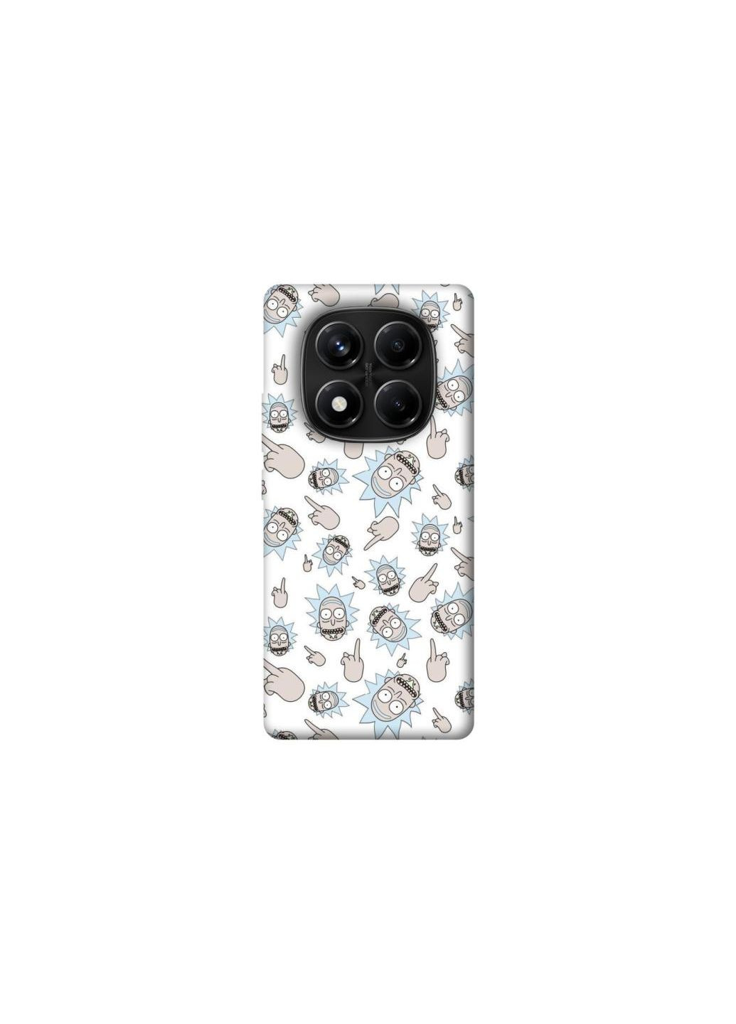 Чохол на Xiaomi Redmi Note 14 Pro 4G Rick and Morty style Frontalka (354690360)