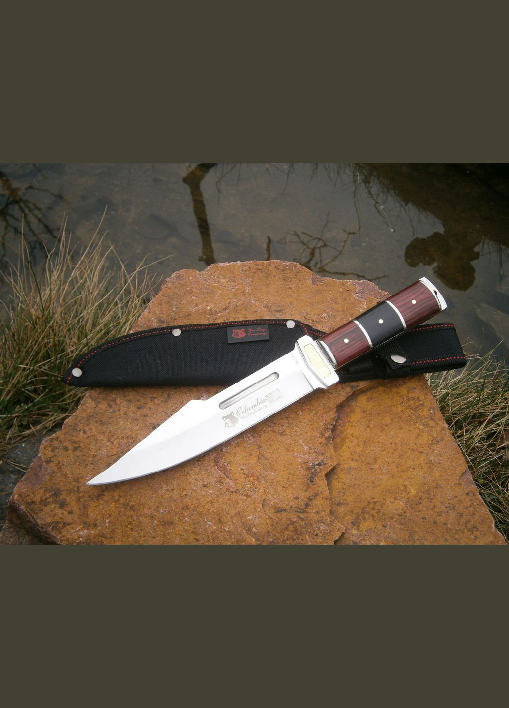 Нож охотничий Рremium A16 в чехле 30 см Columbia (302391769)