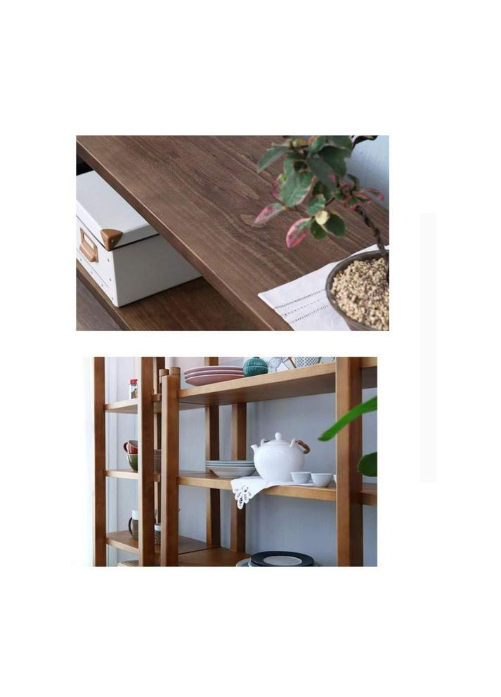 Этажерка разборная из дерева Ковентри 60х38х75 мокко (МЕБ-0018010) No Brand (327870011)