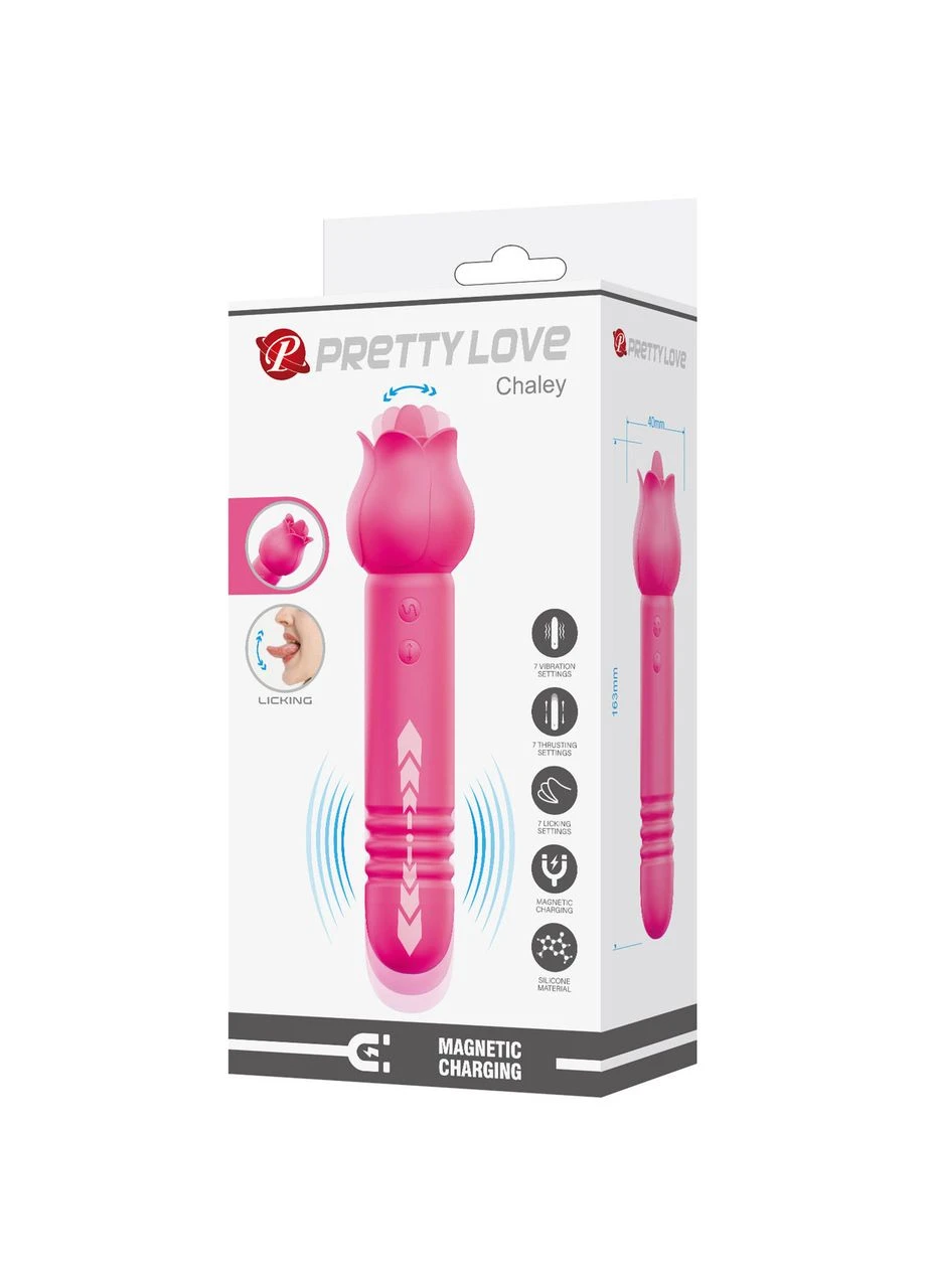 Вібростимулятор Pretty Love Chaley Dual-End Vibrator Baile (398151939)
