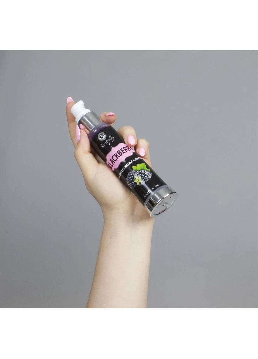 Лубрикант Blackberry Hot Efect Kissable 50 ml Secret Play (383114932)