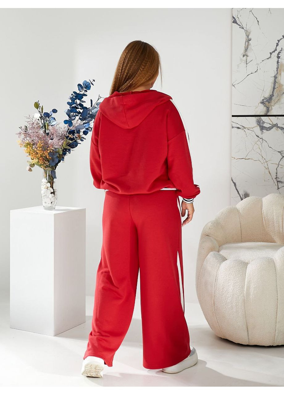 Костюм прогулочный трехнить петля брюки палаццо и кофта Україна (353309209)
