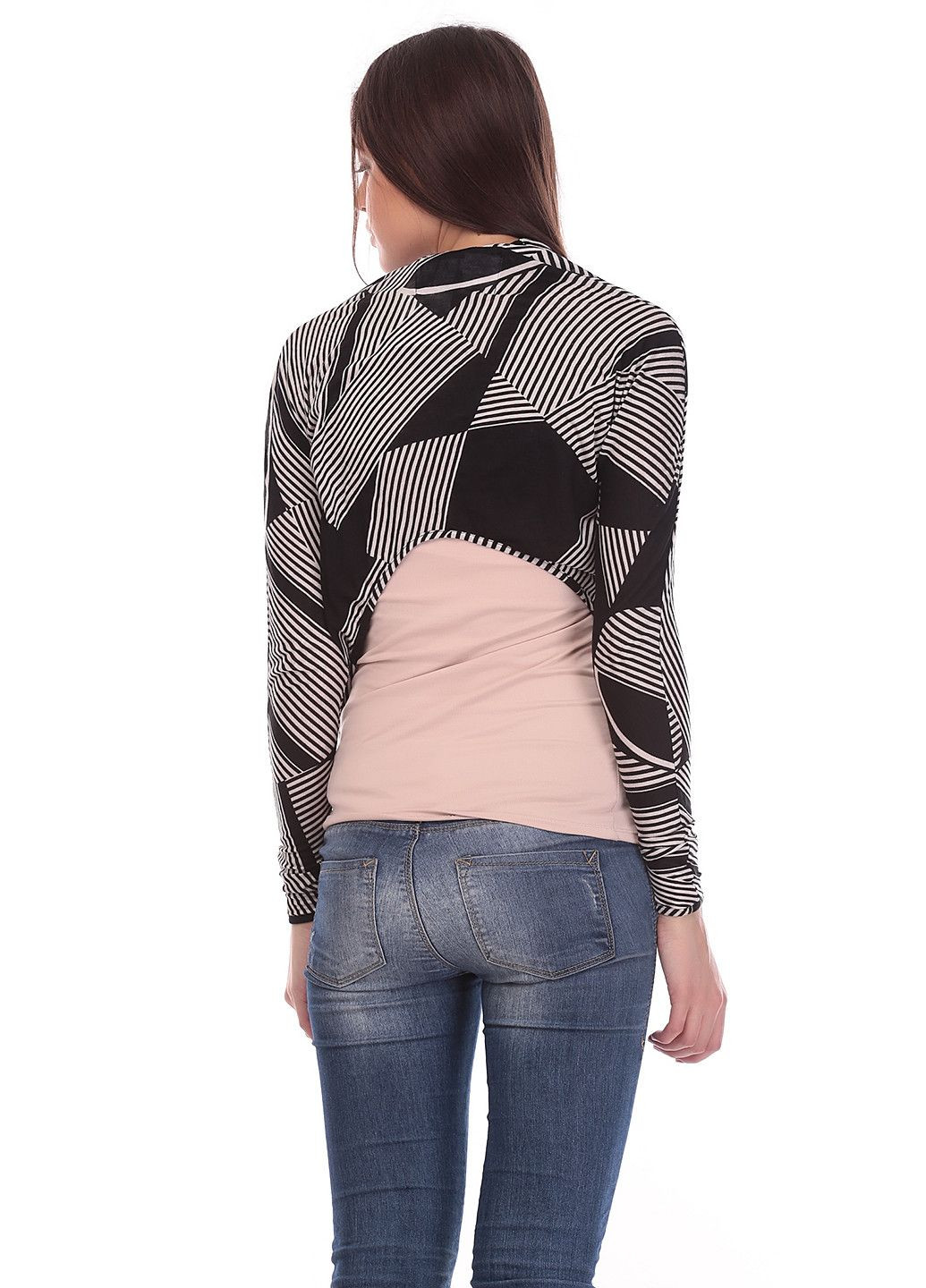 Болеро B318PPT41CRO Черно-белый Budd Hist Punk (314603651)