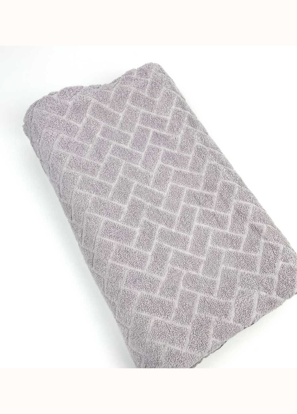 Homedec полотенце банное махровое 140х70 см абстрактный серо-бежевый производство - Турция