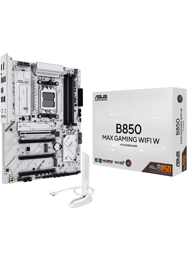 Материнська плата B850 MAX Gaming Wi-Fi White (90MB1M10-M0EAY0) Asus (334831546)