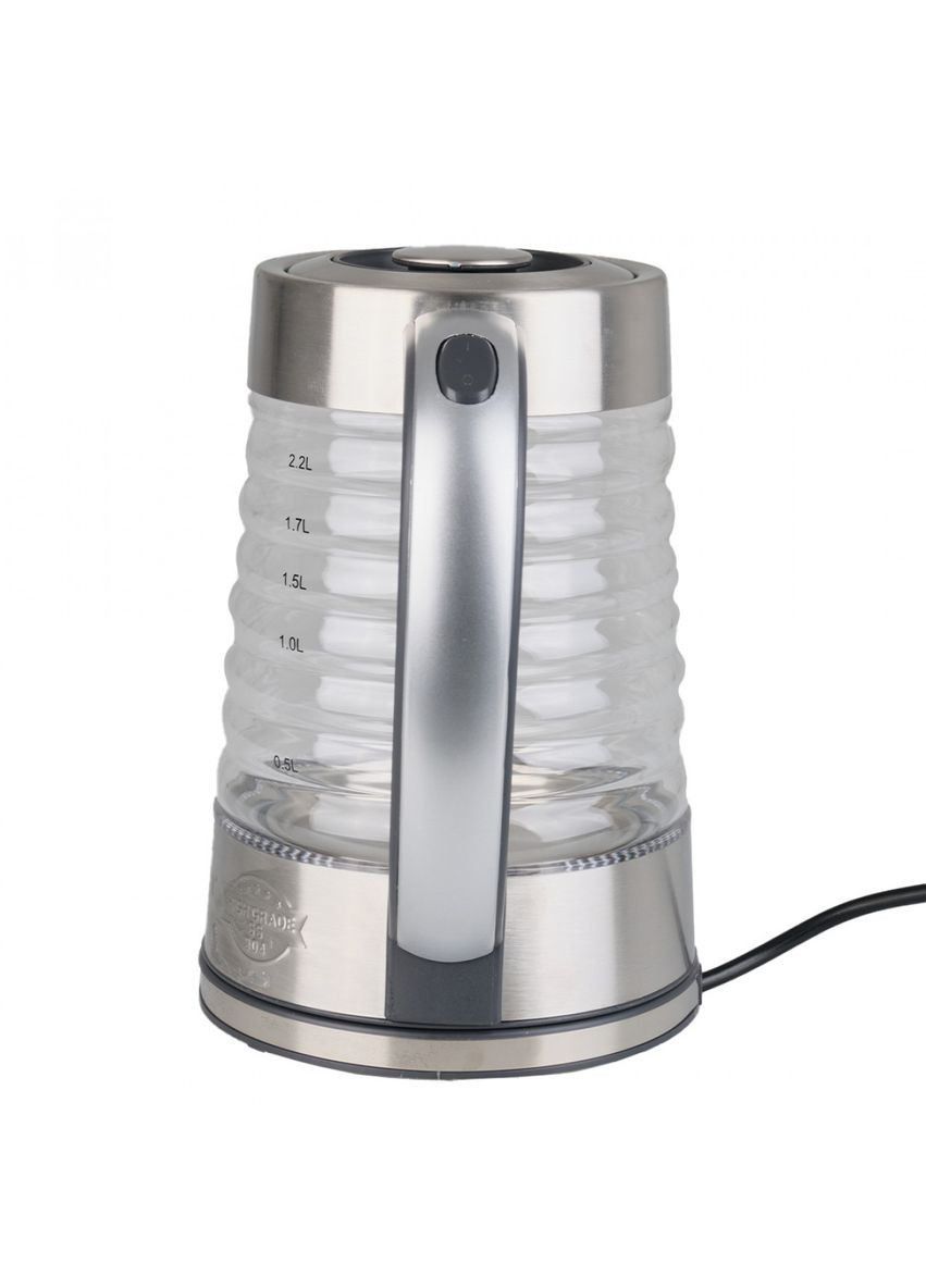 Электрочайник SK1027CST 2.2 литра стеклянный 2000 Вт с подсветкой Sokany (306848785)