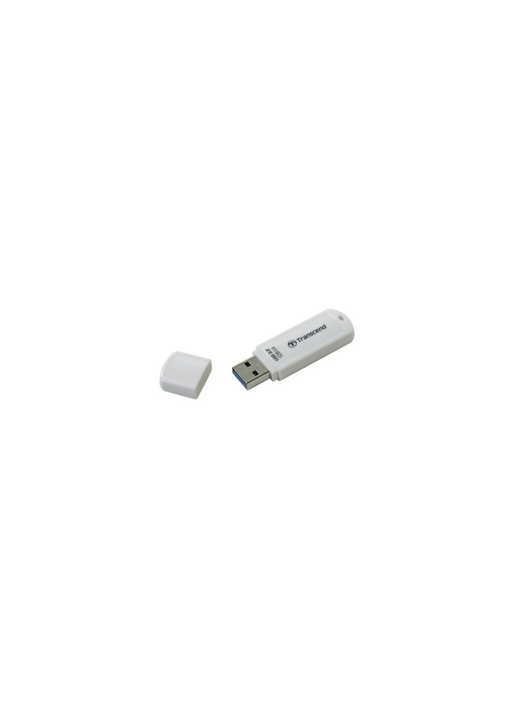 USB флеш накопичувач (TS128GJF730) Transcend 128GB JetFlash 730 White USB 3.0 (366662830)