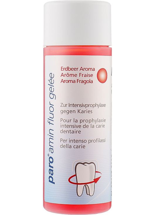 Гель з амінофторидом, для інтенсивної профілактики карієсу Amin Fluor Gel 200ml (122739-31019231) Paro Swiss (368603493)