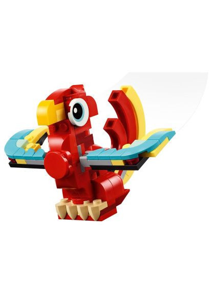Конструктор Creator Красный Дракон 149 деталей (31145) Lego Creator Червоний Дракон 149 деталей (366664159)