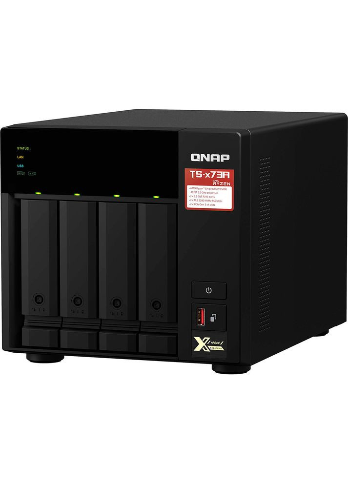 NAS-сервер 4BAY 8GB TS-473A-8G Qnap (344460504)