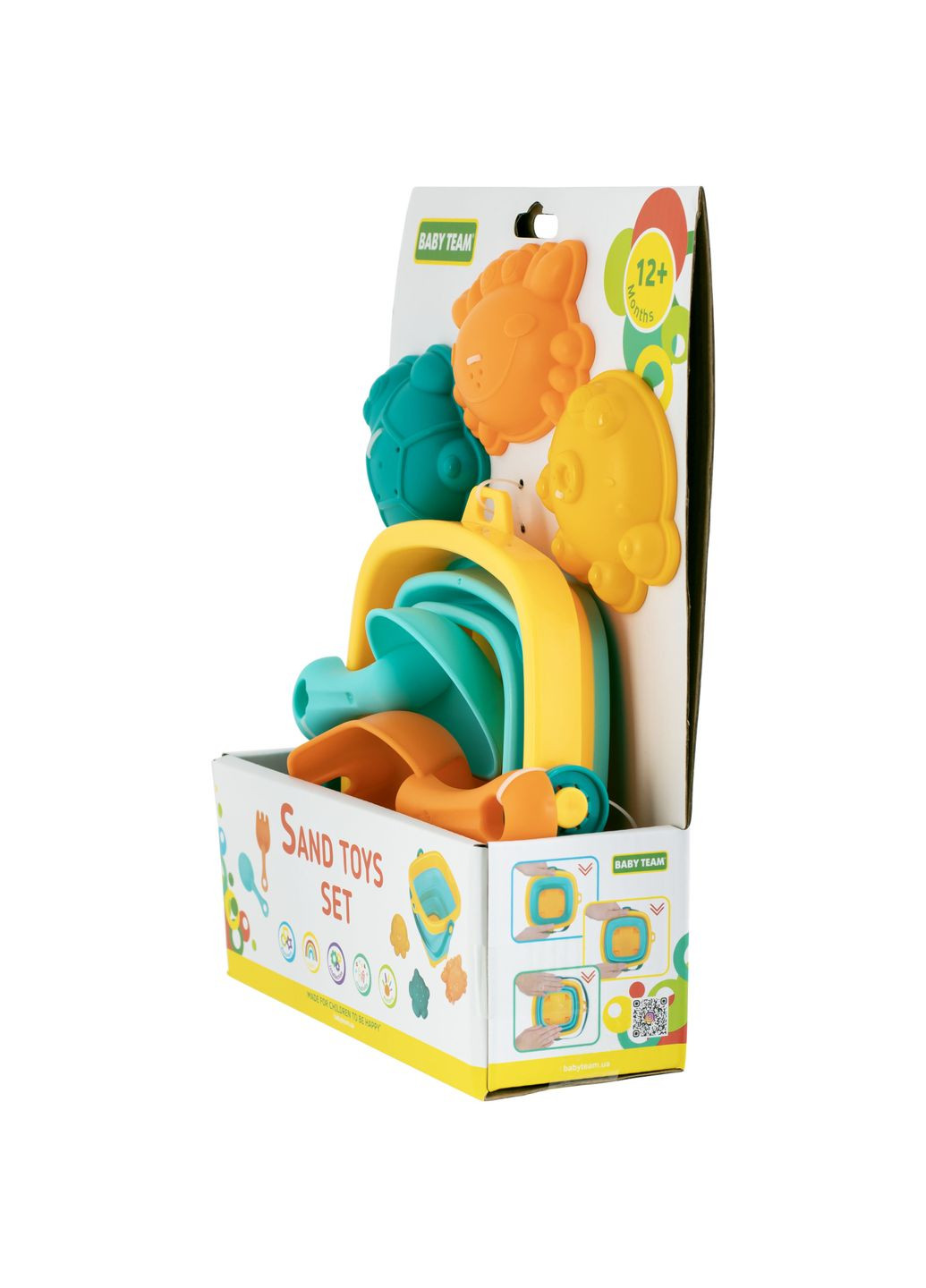 Набір для гри в піску 6 предметів () Baby Team 9510 (336714272)