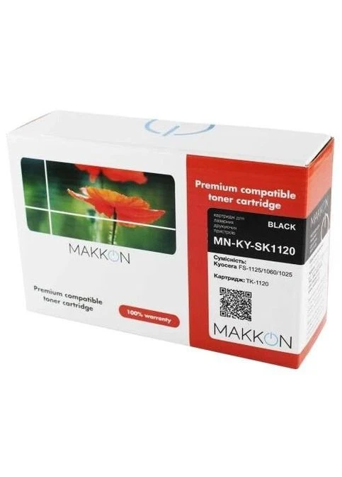 Картридж Kyocera TK-1120,, FS-1025/1125/1160, 3000 стор, (MN-KY-SK1120) MN-KY-SK1120 Makkon (395341128)