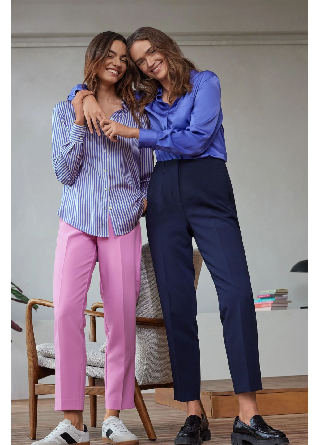 Штани із завищеною талією C&A (366283138)