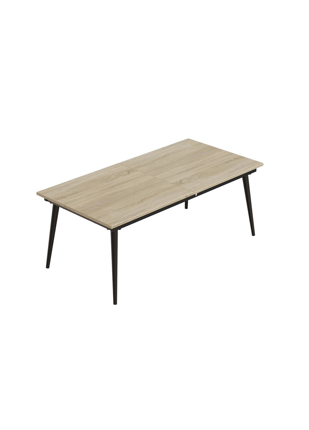 Стол журнальный трансформер Dandi Small 45x120(160)x70 Черный металл ДСП 16 мм (FRD-106796) Ferrum-decor (351358680)