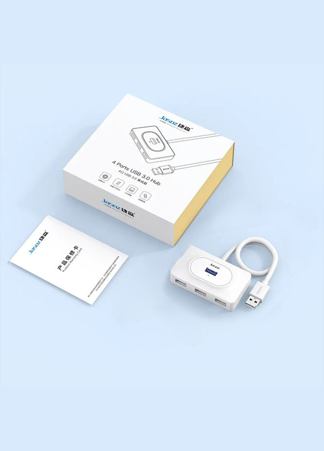 Хабы и кардридеры USB-хаб HUB 4USB3.0 длина кабеля 1 м, Jasoz (334707287)