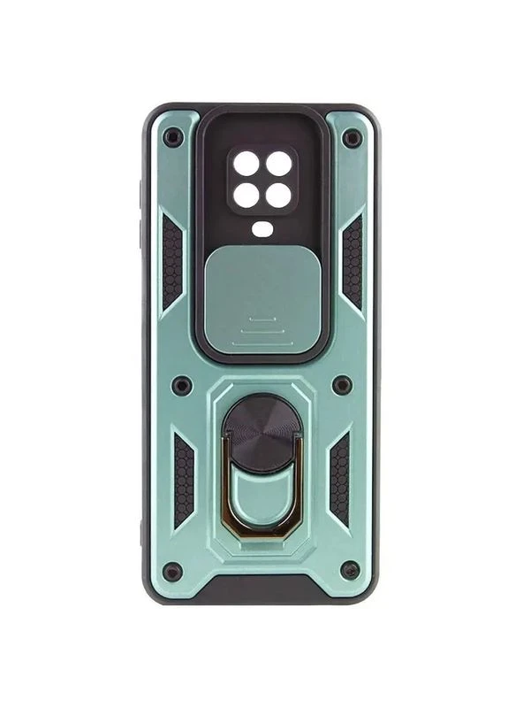 Противоударный чехол Motomo Ring Camera Slide Xiaomi Redmi Note 9S / Note 9 Pro No Brand (400924490)