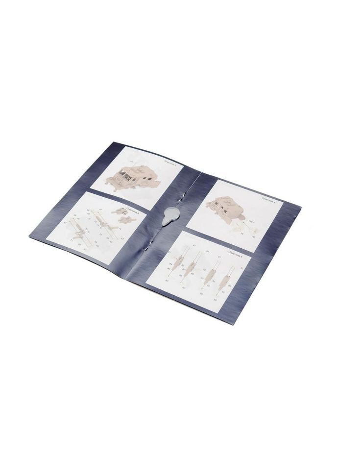 Деревянный 3D конструктор "Пожарная машина" Puz-00921, 318 деталей PuzzleOK (370978222)