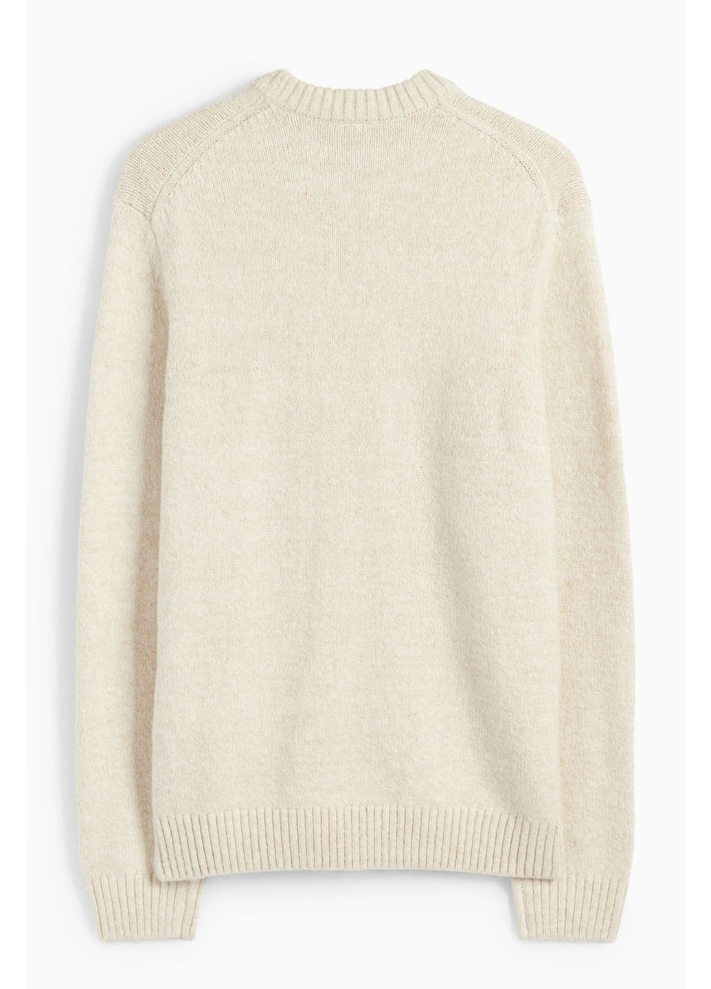 Бежевий демісезонний в'язаний светр C&A