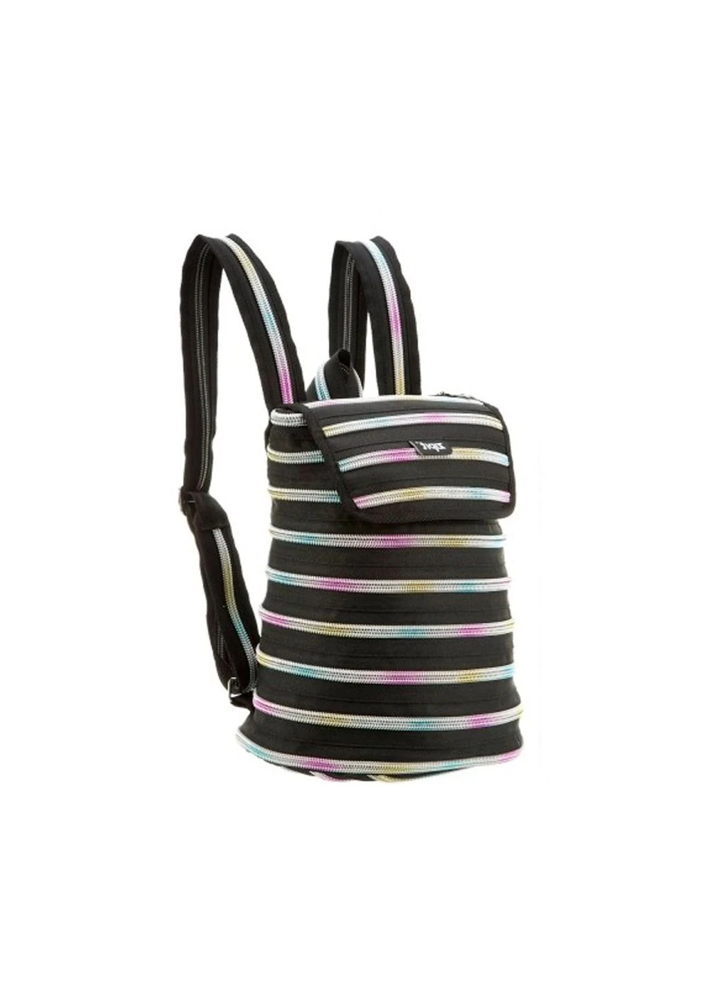 Рюкзак Zipit Zipper Black Rainbow Teeth (268139546)