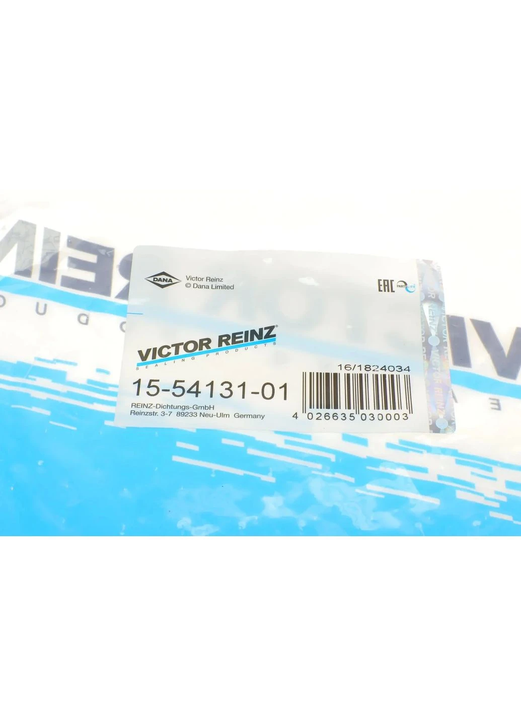 Комплект прокладок гумових КЛАП.КР. (SET) TOYOTA 1.8HIBRID 10- 2ZR-FXE 15-54131-01-ua Victor Reinz (366163441)