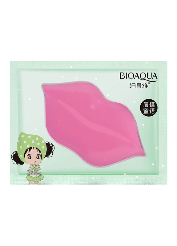 Маска патчі для губ з лимоном Bieaqua Lemon Water Moisturizing Lip Mask 8 г Bioaqua (317276024)