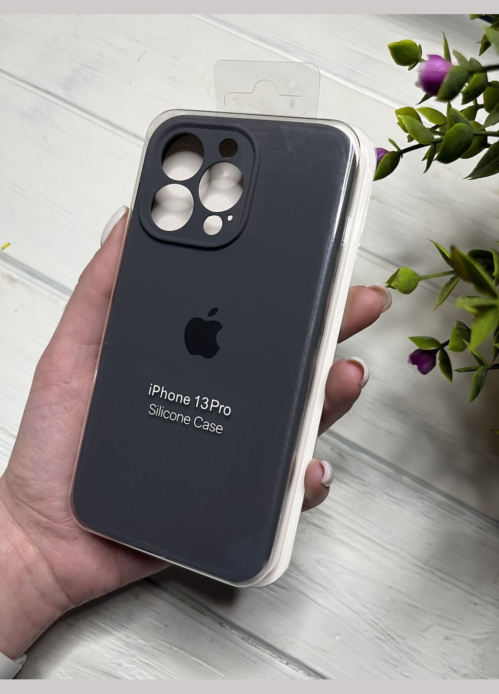 Чехол на iPhone 13 Pro квадратные борта чехол на айфон silicone case full camera на apple айфон Brand iphone13pro (293965091)